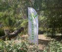 Bandera de playa de aluminio Bend M - Imprenta - Window2Print
