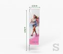 Bandera de playa de aluminio Quadratic S - Fan Zone | Window2Print