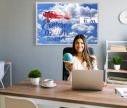 Publicidad en la oficina - Samba I Window2Print