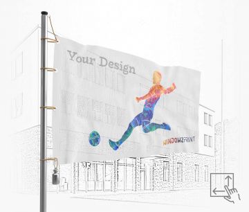 Banderas de malla | Window2Print