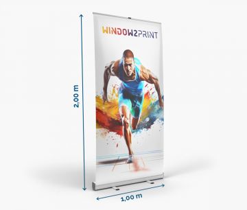 Roll ups publicitarios 100 x 200 cm - Fan Zone | Window2Print