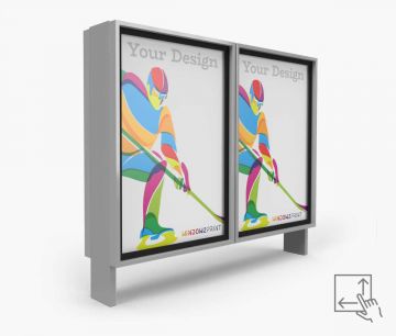 Vinilo retroiluminada para cajas de luz (sin adhesivo) - Window2Print