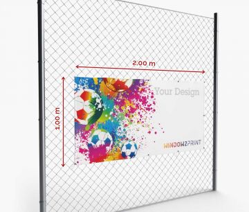 Pancarta de pvc - Frontlit 200 x 100 cm | Window2Print
