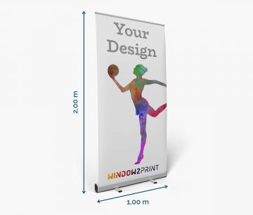 Rollup Basic 100 x 200 cm - Window2Print