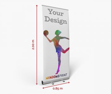 Rollup Basic  85 x 200 cm - Window2Print