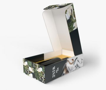 CYGNUS Caja de vino para una botella | W2P
