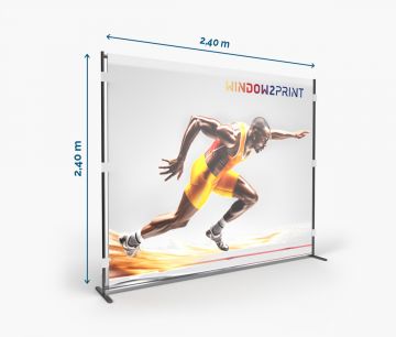 Muros publicitarios - Fan Zone | Window2Print