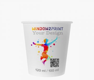 Vaso de cartón 100 ml - Window2Print