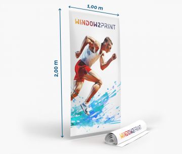 Roll up para eventos 100 x 200 - sólo impresión - Fan Zone | Window2Print