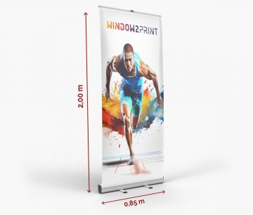 Roll ups personalizados - Classic 85 x 200 cm - Fan Zone | Window2Print