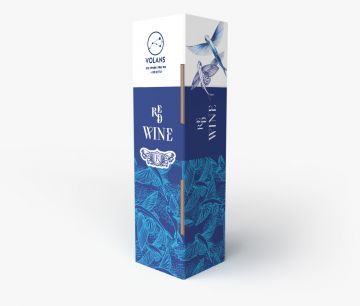 Volans - Caja de vino con apertura lateral - una botella | W2P