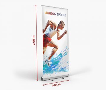 Roller publicitarios - Basic 85 x 200 cm - Fan Zone | Window2Print