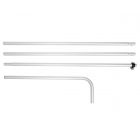 Poste de aluminio - Bandera Quadratic S I Window2Print