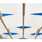 Toldo band sombra Premium - 75x500 cm - hidrófugo - blanco