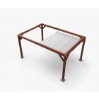 Pérgola toldo Premium - 250 x 400 cm - doblada・Window2Print