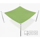 Toldo Vela Rectangular - impermeable - verde - Window2Print
